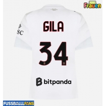 AC Milan Mario Gila #34 Auswärtstrikot Frauen 2026-27 Kurzarm